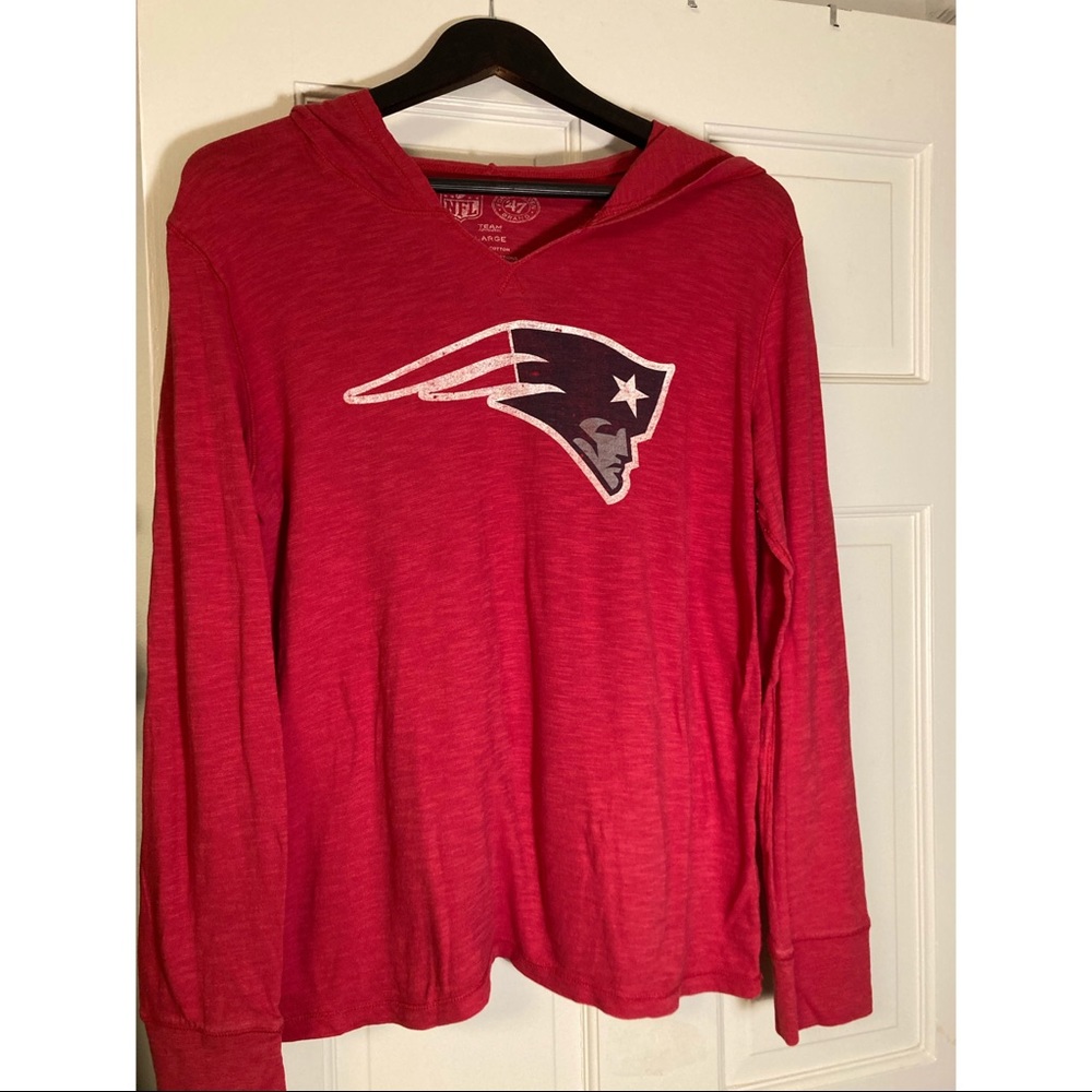 Patriots long sleeve hoodie